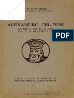 Alexandru Cel Bun: La Cinci Sute de Ani Dela Moartea Lui, de Petre P. Panaitescu