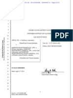 Apple v Samsung Jury Instructions Docket 1842