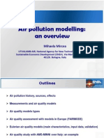 Air Pollution Modelling: An Overview