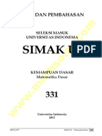 Download Soal Dan Pembahasan Matematika Dasar 2013 by Agus Adibrata SN220666123 doc pdf