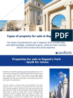 Regents Park Property Types