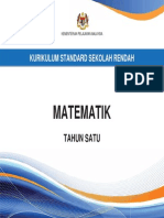 Dokumen Standard Matematik Tahun 1