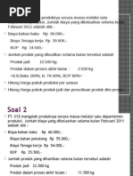 Soal HPP Proses