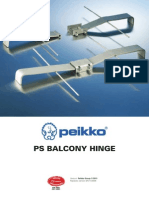 Technical Manual PS Balcony Slab Connector