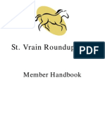 St. Vrain Roundup Club Member Handbook