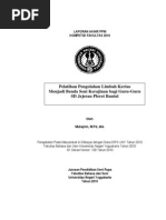 Download Pelatihan Pengolahan Limbah Kertas Menjadi Benda Seni Kerajinan Bagi Guru-Guru SD Jejeran Pleret Bantul by DzakyZain SN220698627 doc pdf