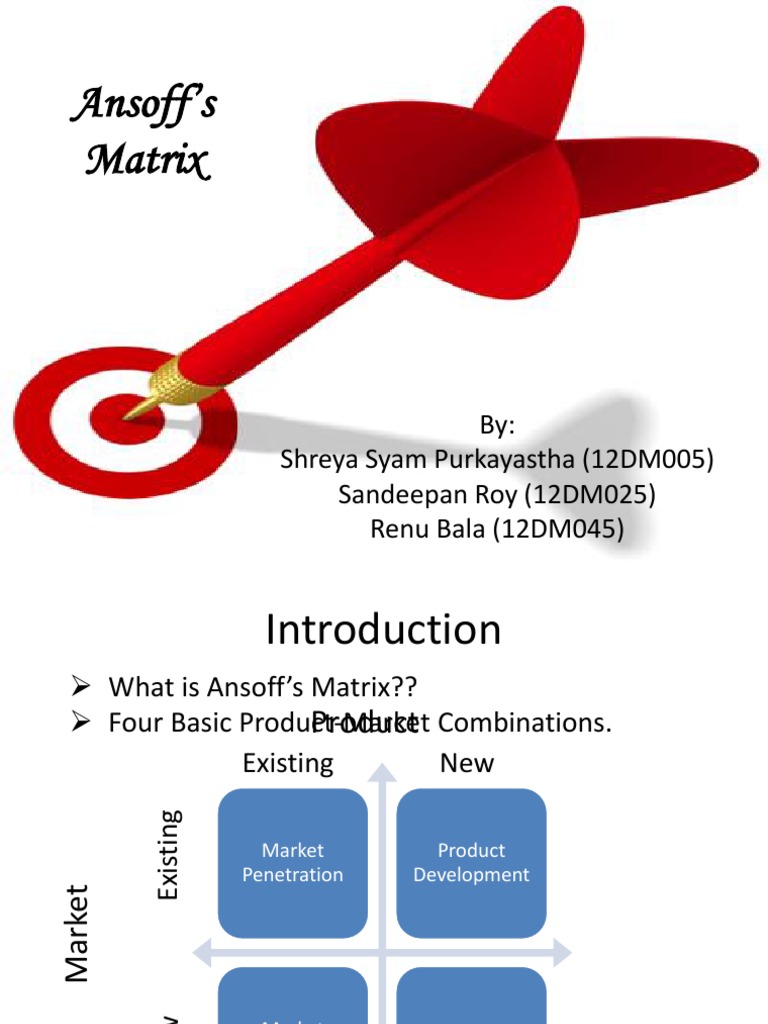 Ansoff Matrix Overview and Applications | PDF | Business