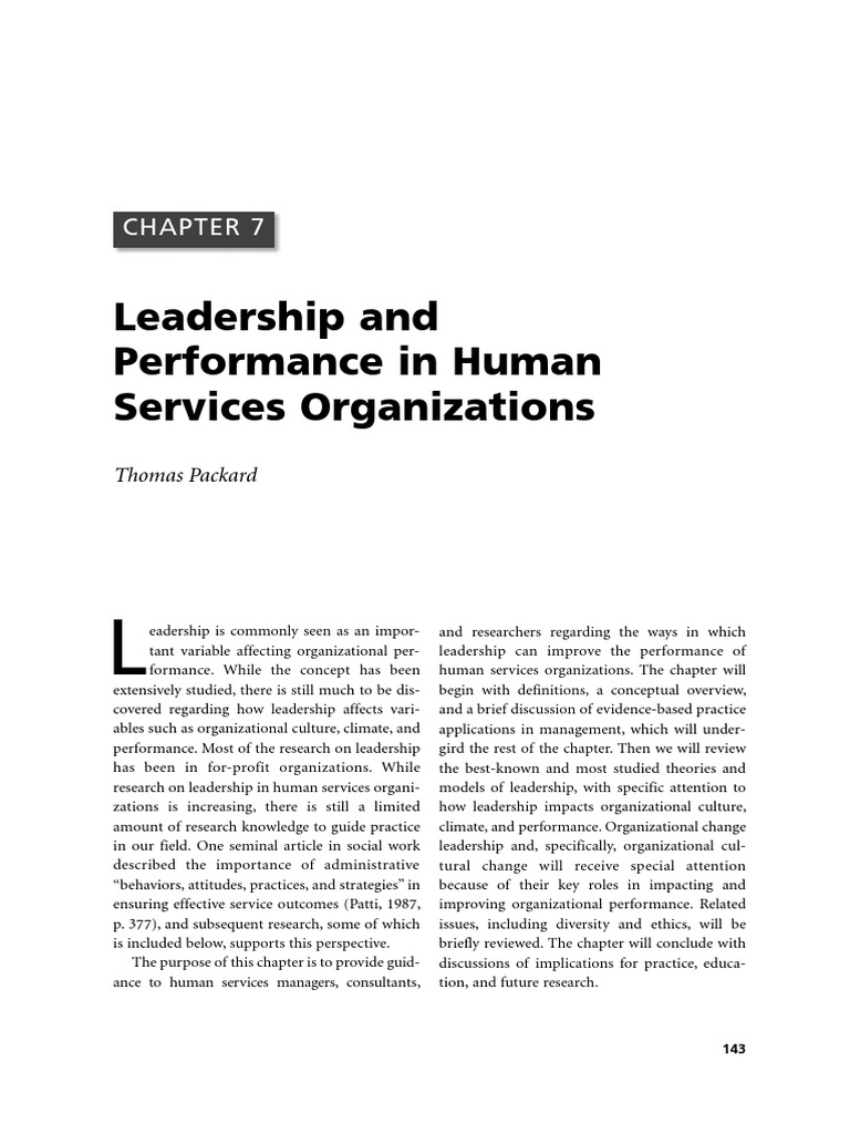Leadership | PDF