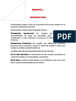 Presupuesto maestro: proceso, componentes y su importancia para la planeación empresarial