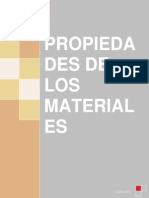 Propiedades de Los Materiales - Monografía