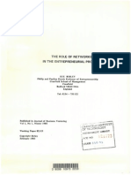 Birley S - X - The Role of Networks in The Entrepreneurial Process - JBV 1985