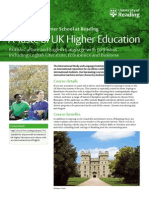 ISS A Taste of UK Higher Education 2014