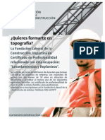 Cartel Levantamientos y Replanteos