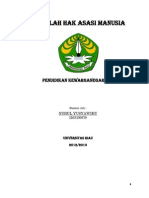 Makalah Hak Asasi Manusia: Pendidikan Kewarganegaraan