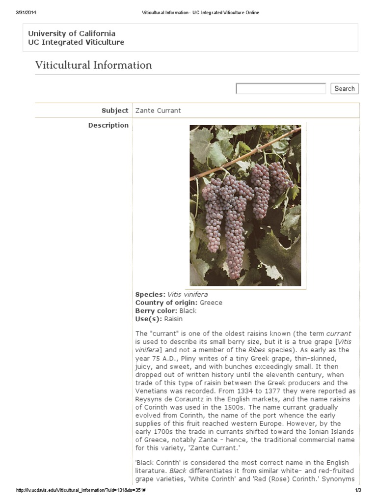 Viticultural Information Uc Integrated Viticulture Online Pdf
