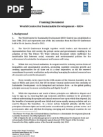 Download RIOCentreFramingDocumentbyUNDPWorldCentreforSustainableDevelopmentSN220757463 doc pdf