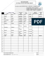 2013-2014 ESSP Central Office Record Sheet