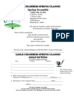 Lisle Chamber Spring Classic Golf Outing 2014