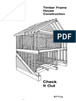Timber Frame House Construction