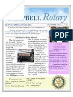 Newsletter Oct 20 2009