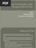 Download Presentasi Pembangkit Listrik Tenaga Nuklir PLTN by Ahmad EL Muzakki SN220771257 doc pdf