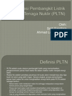 Presentasi Pembangkit Listrik Tenaga Nuklir (PLTN)