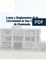 manuales y Leyes de la Universidad de San Carlos de Guatemala