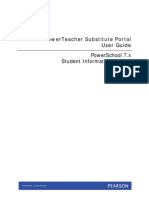 PS7x Substitute Portal User Guide
