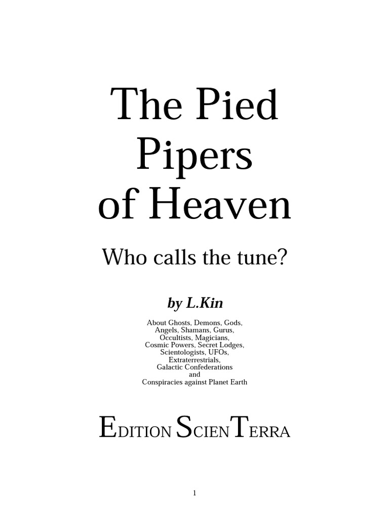 Piped Pipers of Heaven PDF | PDF | Religion And Belief | Science