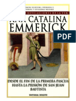 Visiones y Revelaciones de Ana Catalina Emmerich - Tomo 5: Desde el fin de la primera Pascua hasta la prisión de San Juan Bautista