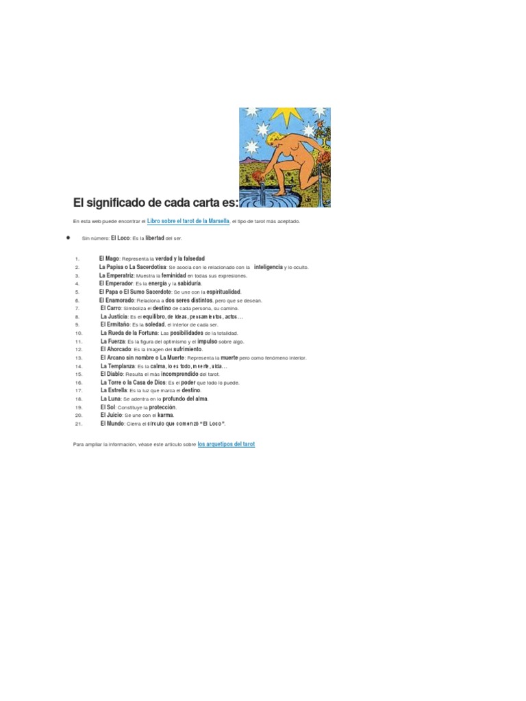 El significado de cada carta del tarot.pdf