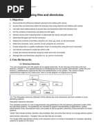 Introduction To Unix Operating System Accessing Files and Directories