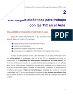 Estrategias Didacticas Para Trabajar Con Las TIC en El Aula