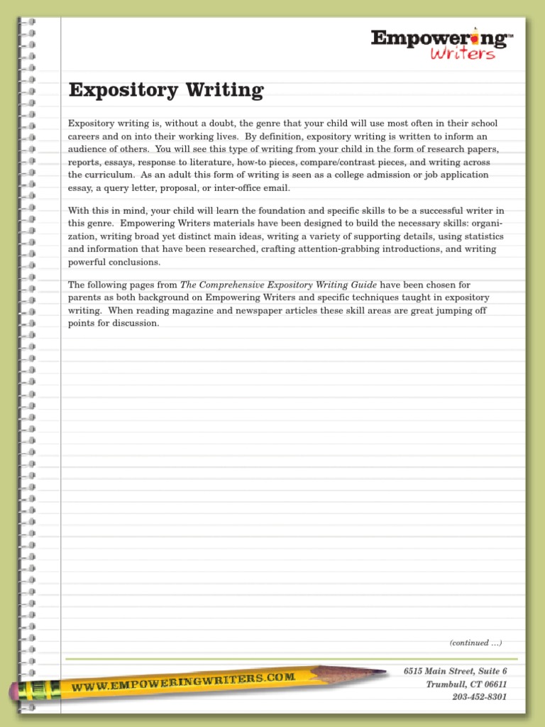 How to Write an Expository Essay | Scribendi