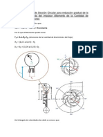 Calculo de Voluta de Sección Circular