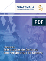 Manual de Estrategias de Litigio Con Enfoque de Género Guatemala