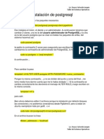 Instalar Postgresql PDF