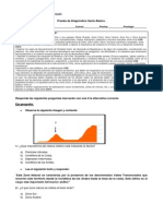 Prueba de Diagnóstico Sexto Básico