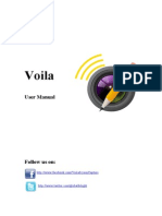 Voila User Manual