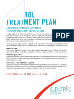 Slentrol Treatment Plan: A Medically Appropriate Approach To Weight Management For Obese Dogs