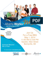 Alberta Works Week Poster