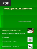 Operações Farmacêuticas Aula Nova
