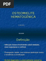 OSTEOMIELITE HEMATOGÊNICA