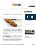 Los Secretos de Una Buena Fritura Malagueña - Gastronosfera PDF