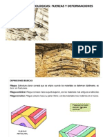 Estructuras Geologicas Fuerzas y Deformaciones