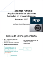 4b Arquitectura de Los Sistemas Basados en El Conocimiento (Es) PDF
