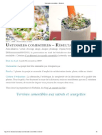 Utensilios de Mesa Comestibles PDF