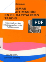 0000005555520002Problemas de Legitimación en El Capitalismo Tardio.