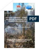 Estudio Espacio Temporal Incendios Rurales INTA Ascasubi