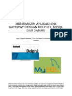 Modul Membangun Aplikasi Sms Gateway Dengan Delphi 7 Mysql Blog1